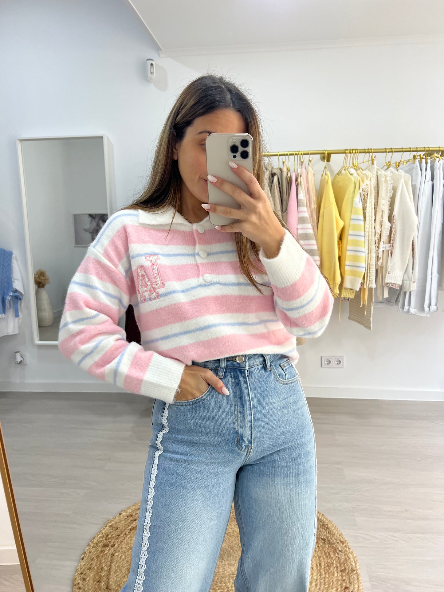 Calça ganga WIDE LEG