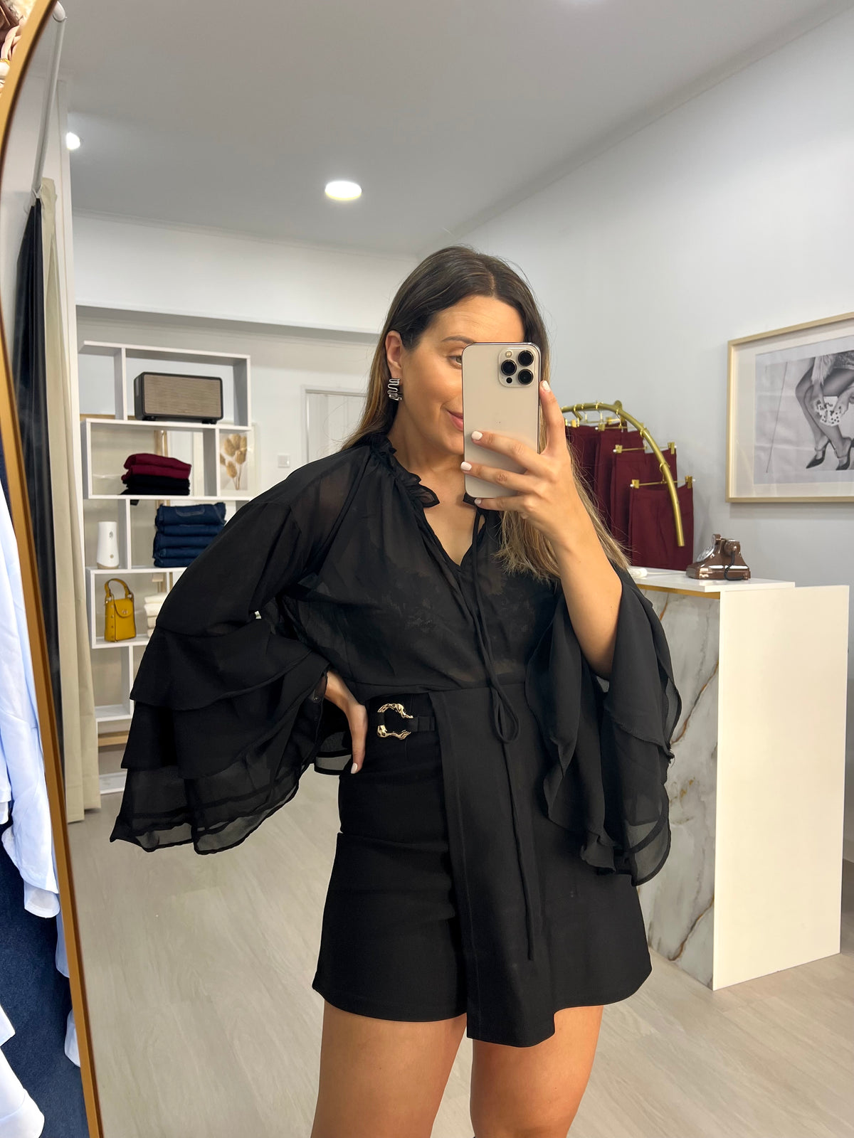 Blusa Chiffon
