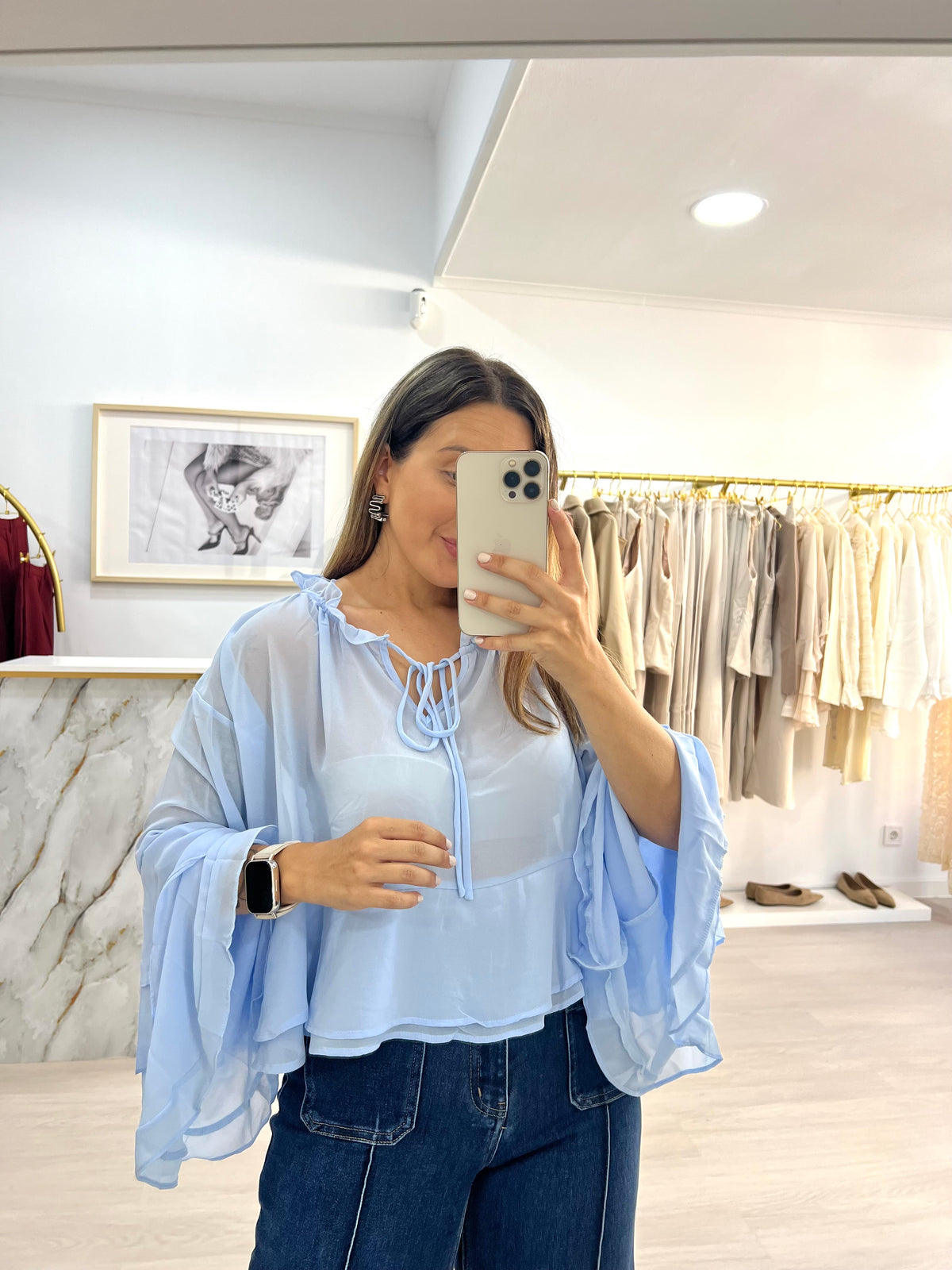 Blusa Chiffon