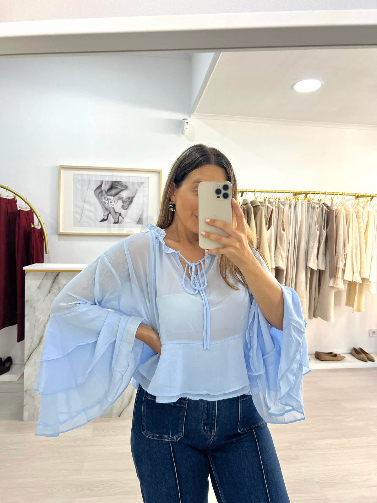 Blusa Chiffon