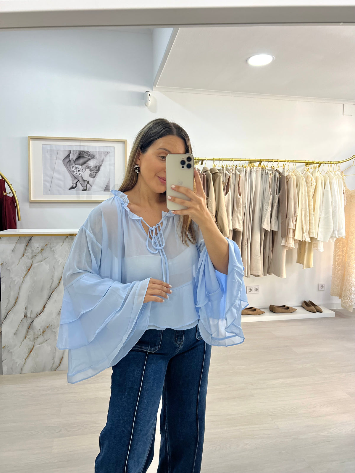 Blusa Chiffon
