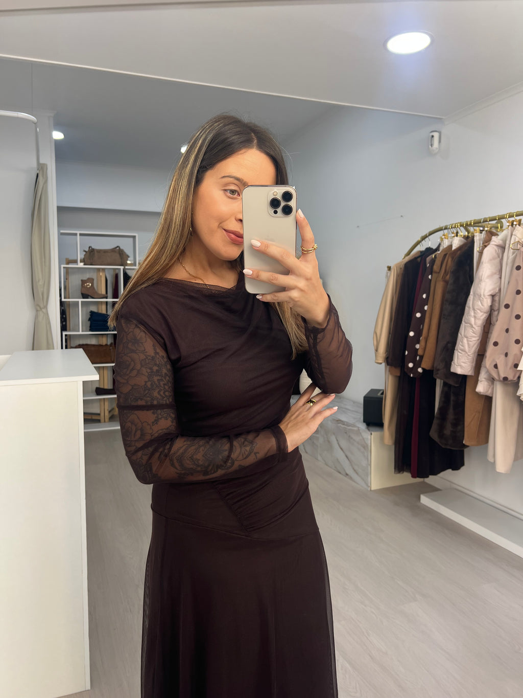 Vestido Tule