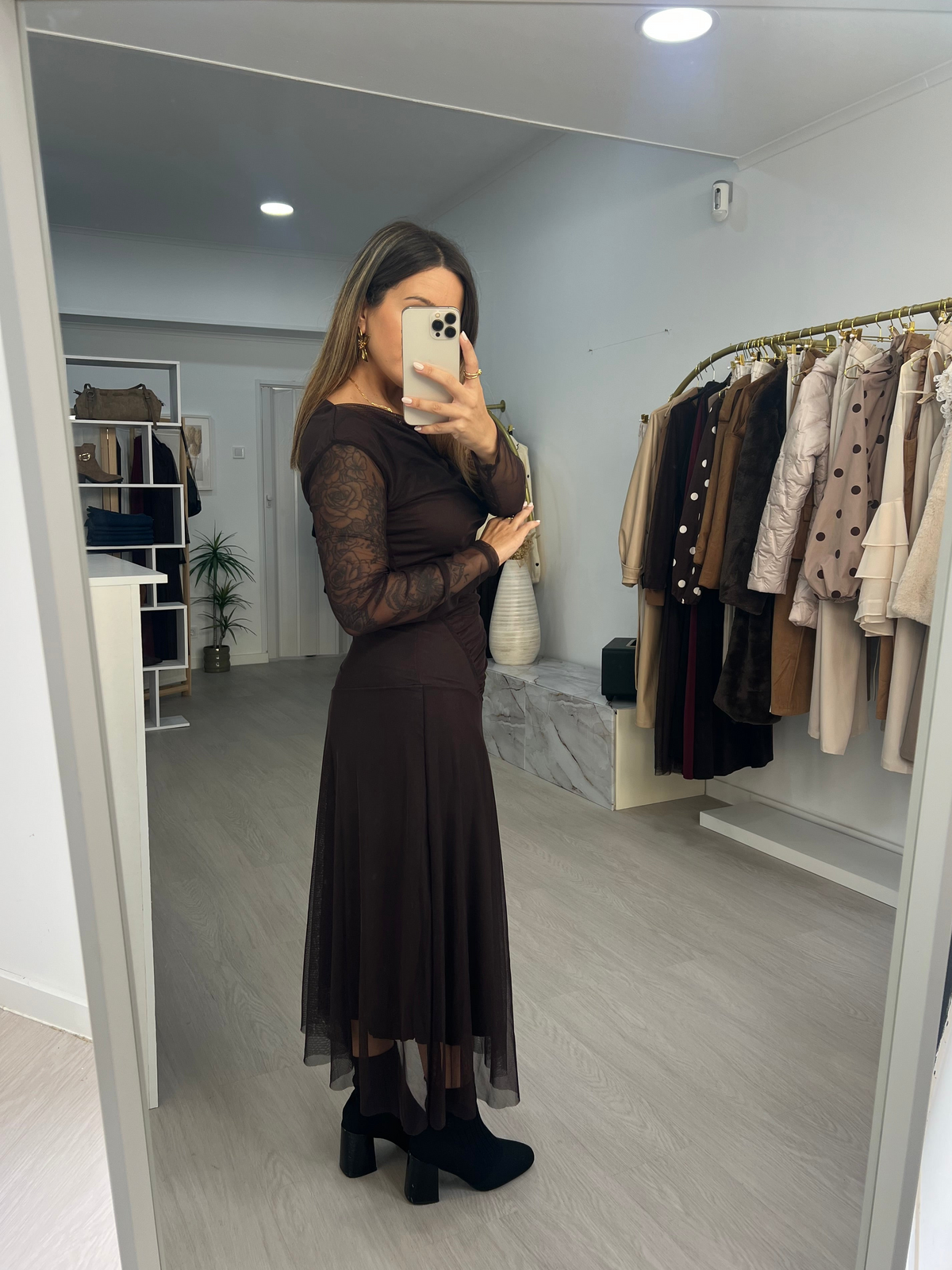 Vestido Tule